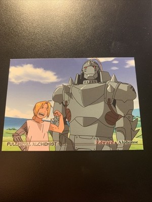 Full Metal Alchemist CCG No. 030 Edward & Alphonse Card