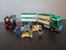 LEGO CITY LOT: Tank, Cargo, Tractor (3180, 7733, 7634) Complete w/Instructions