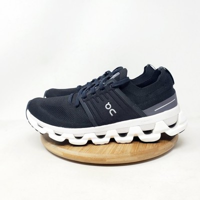 On Cloudswift Running Shoes Womens 8 Black Gym Walking Cushion Sneaker