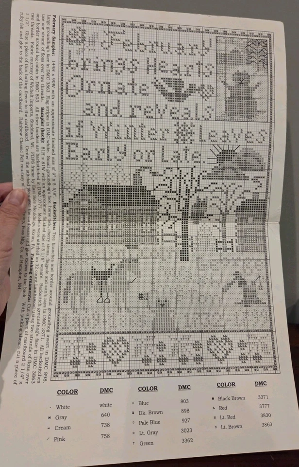 The Prairie Schooler "February" Cross Stitch Chart Booklet #160 - Image 2 of 3