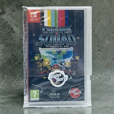 Chroma Squad Nintendo Switch Super Rare Games Limited Edition New Sealed