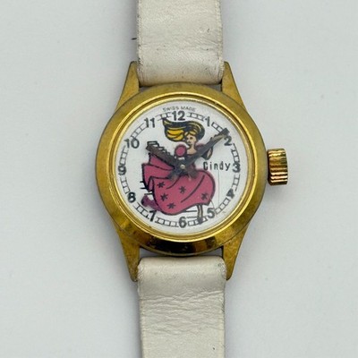 Vintage 1960s CINDY Cindarella Ticking Shoe Swiss Mechanical Watch (For Parts)