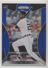 2019 Panini Prizm Tier III Blue Prizm Victor Reyes #238 0nr3