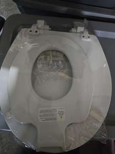 Mayfair 883SL0WA 000 Wood Toilet Seat - White, New!