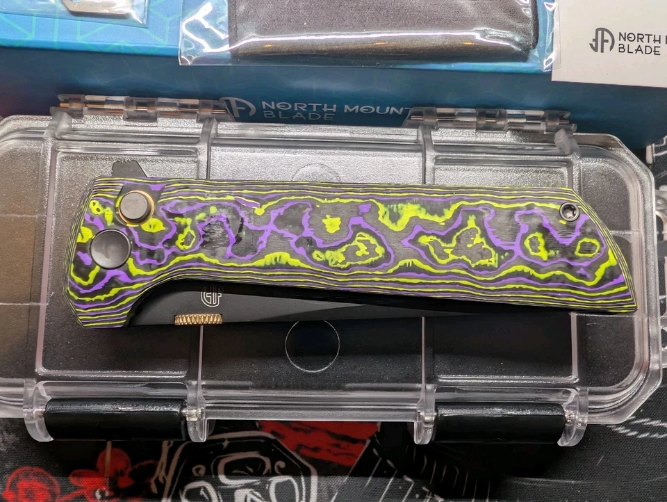 North Mountain Blade Chop 2 小丑刀陶瓷 CF 手柄 SLD-Magic 售罄 — 第 2/4 张图片