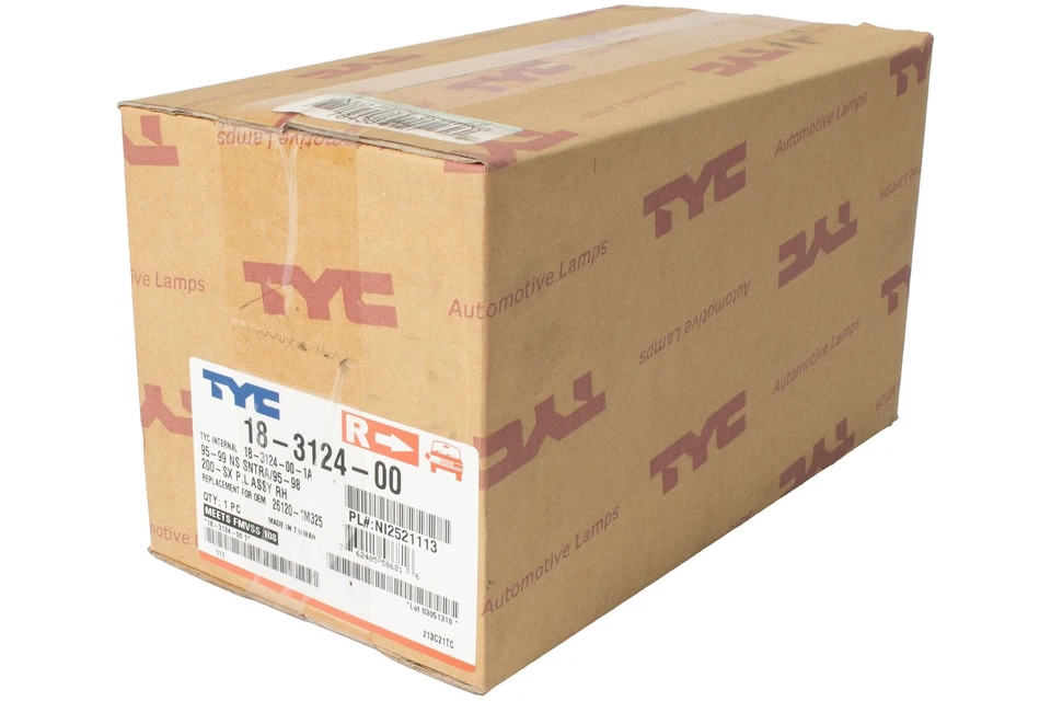 Pilot Right Side Marker Light Fit 1995-1999 Nissan Sentra Part Number 18-3124-00 Foto 3 de 4