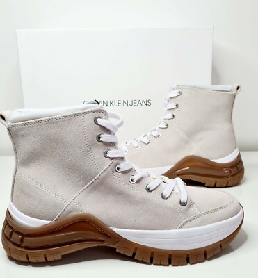 Calvin Klein Timotha Hi Top Chunky Trainers Size UK 7, EUR 41