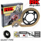 Cadenas, piñones y coronas RK para motos Cagiva