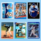 Lot of 6 Ken Griffey Jr. Baseball Cards Mariners Reds HOF Topps Panini Bowman