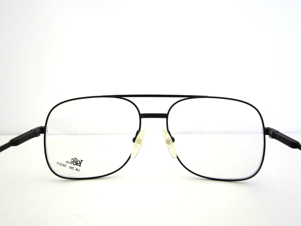 LOGO Paris LM 293 Men's Square Shape Aviator Pilot Eyeglass Frames France NOS - Image 4 of 4