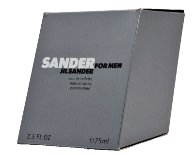 ❤️JIL SANDER FOR MEN,EAU DE TOILETTE 2.5 oz 75ml.,HARD TO FIND
