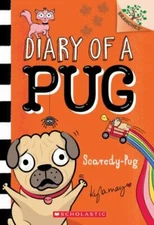 Scaredy-Pug: A Branches Book (Diary of a Pug #5) (5) - Paperback - GOOD