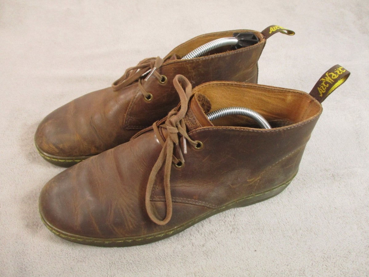 Dr Martens Chukka Boots Mens 11 Cabrillo Brown Leather Ankle 