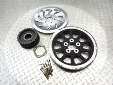 2011 Harley Davidson DYNA FXDC Super Glide Custom Front Rear Pulley Cover Lot