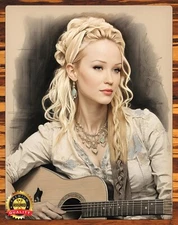 Jewel Kilcher - Art To Be Signed By Artist - Metal Sign 11 x 14