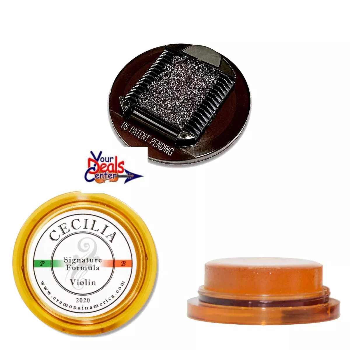 Cecilia Rosin Signature Formula Rosin Violin Viola Cello 1 2 Size