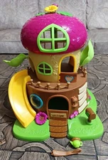 Li'l Woodzeez Acorn Treehouse Playset Dollhouse Lil Lights Work Nature House