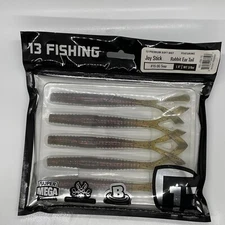 13 Fishing Joy Stick And The Jerk Rabbit Ear Tail Premium Soft Bait - 1 pack