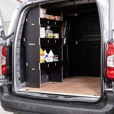 Vauxhall Combo L1 (SWB) 2019+ Passenger Side HEXABOARD Van Racking Shelving