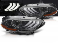 Scheinwerfer Paar Ford Mustang Ab 2018 Bis 2021 Full LED DRL Schwarz - 41359890