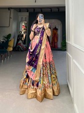 Latest Bollywood Designer Dola Silk Lehenga Choli With Fancy Dupatta For Wedding