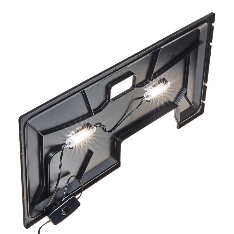Ten Gallon Light Riser 10 Gallon Reef Tank Led Lighting EKIEUDL Black Full Spectrum Fish Tank