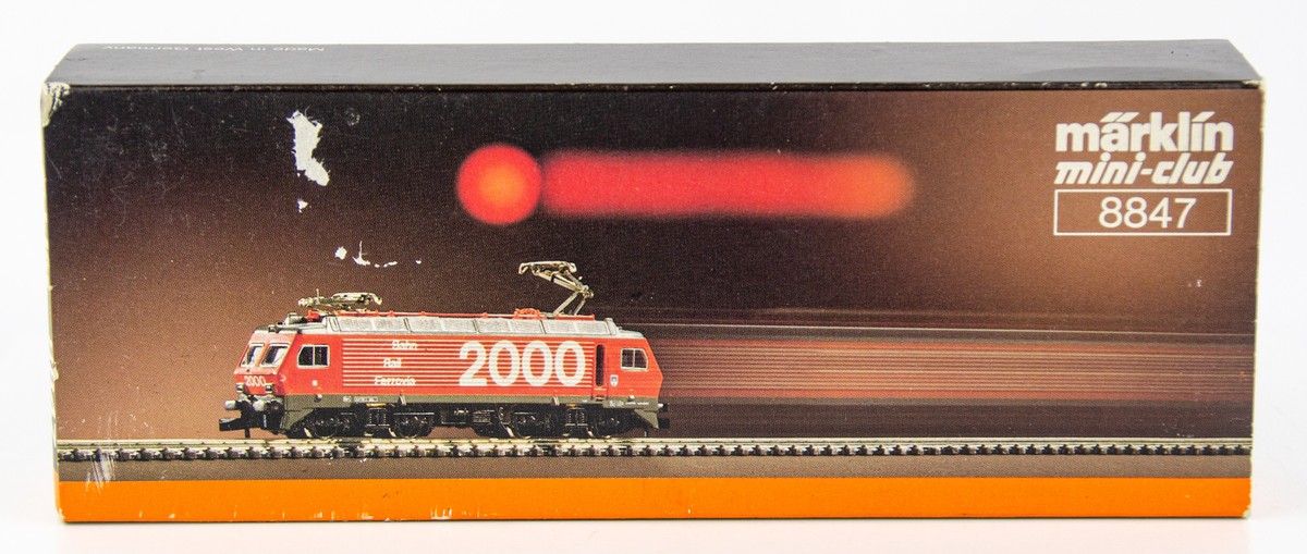 Vintage Marklin Mini-Club 8847 Z Scale 2000 Bahn Rail