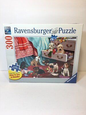 RAVENSBURGER Jigsaw Puzzle ''MISCHIEF MAKERS''  300 Pcs - 27'' x 20'' Complete / LN