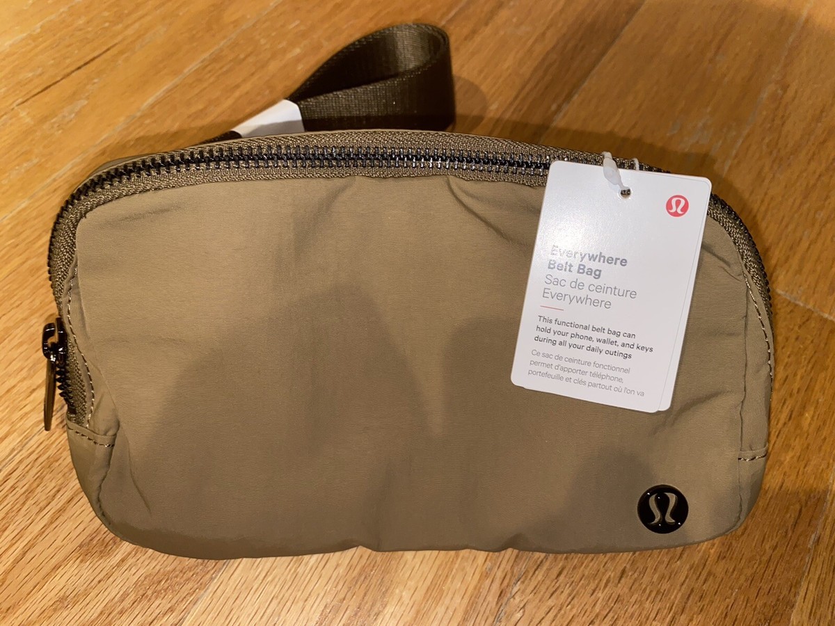 lululemon camera bag artifact NWT Lululemon OG Everywhere Belt Bag Artifact Brown ARTF On Hand! Original  Strap