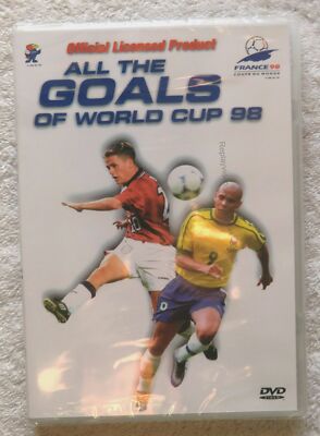 53025 DVD - All The Goals Of World Cup 98 [NEW / SEALED] 1999 DVD