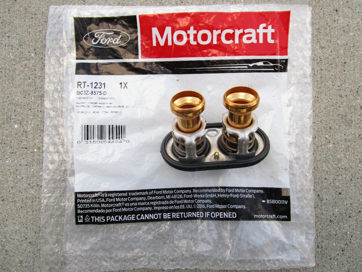 FORD BC3Z-8575-D BC3Z8575D MOTORCRAFT RT-1231 ENGINE COOLANT