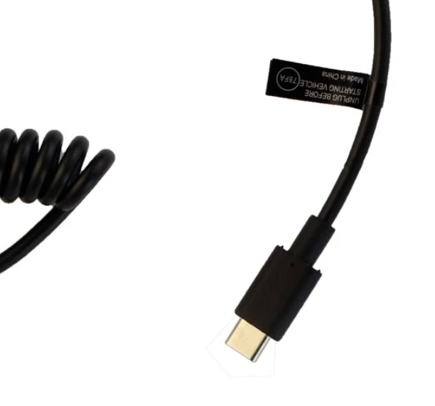 CARGADOR COCHE PUREGEAR 3 AMP USB TIPO C (USB-C) CON CABLE - NEGRO Foto 2 de 3