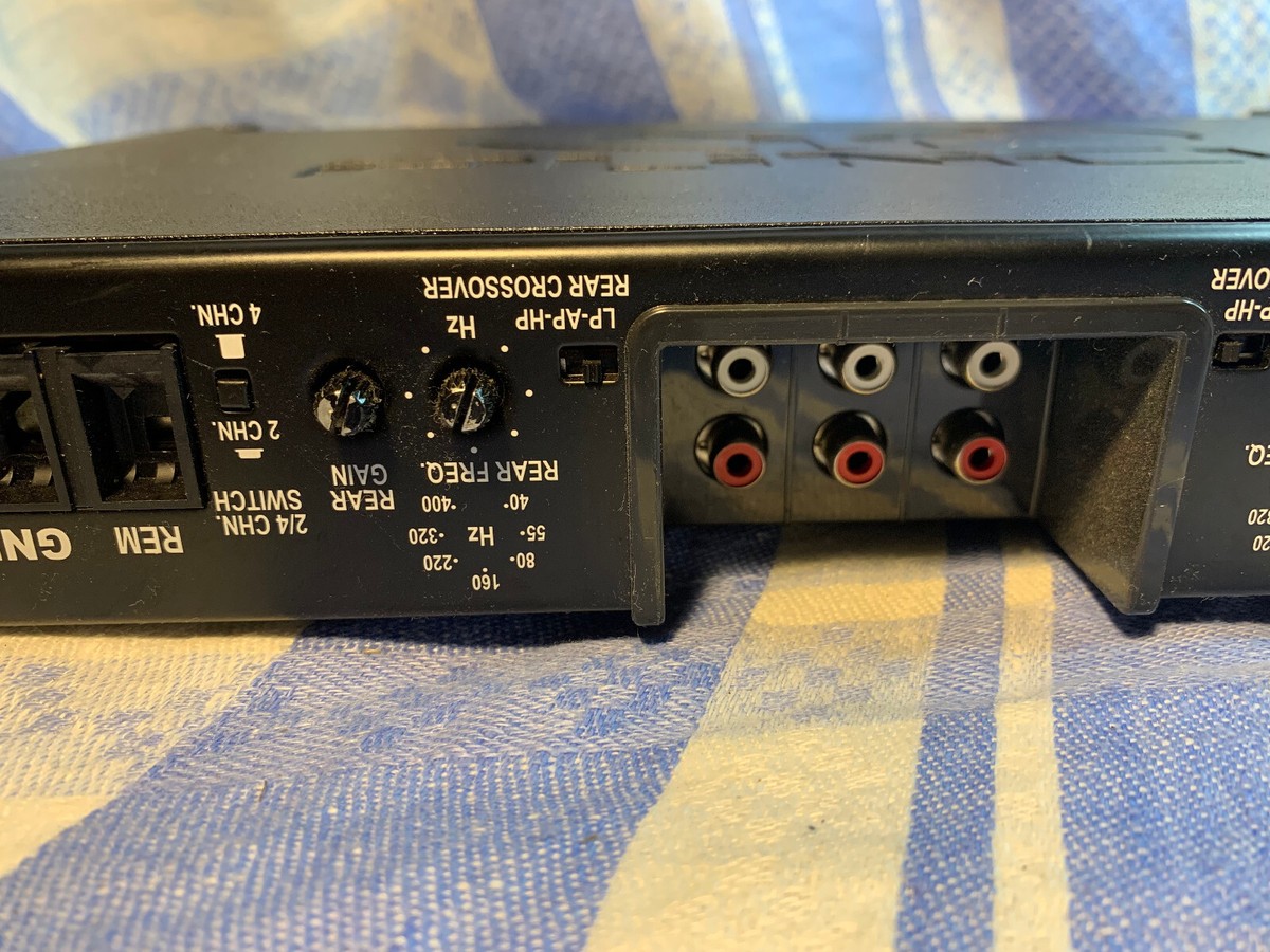 ROCKFORD ロックフォード パンチ PUNCH P4004 ROCKFORD FOSGATE PUNCH P4004 AMPLIFIER - MADE IN USA - FOR