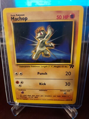 Machop 59/82 Team Rocket First Edition Common Pokemon Card | eBay