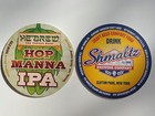 Beer Coaster ~ Shmaltz Brewing He'Brew Hop Manna Ipa ~ Clifton Park, New York