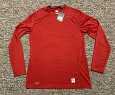 Nike Pro Competition Base Layer Shirt Mens Medium Red NWT