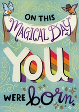 Designer Greetings On This Magical Day Funny / Humorous Birthday Card