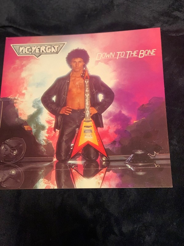 Vic Vergat 1981 Down To The Bone 12x12 Promo Cover Flat Poster