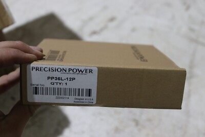 NEW Precision Power PP36L-12P Li-36 Micro UPS 12V Output Lithium-Ion Battery