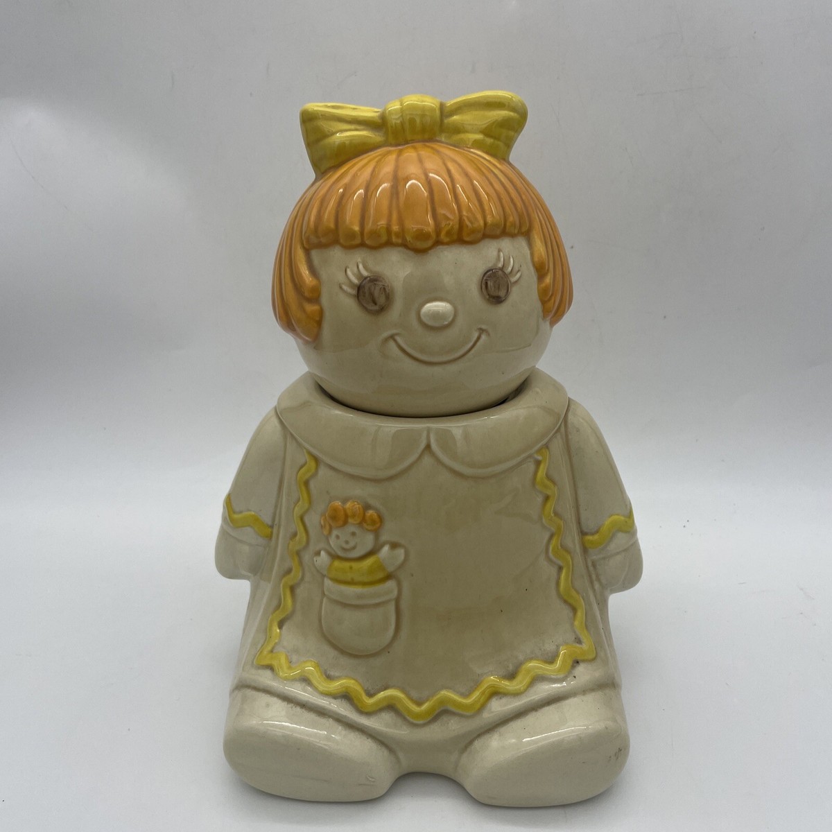 Vintage Metlox Poppytrail Girl Cookie Jar 12