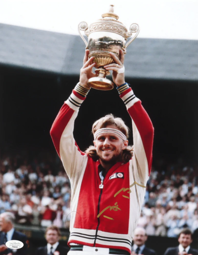 Bjorn Borg Signed 11x14 Photo (JSA) - Picture 1 of 3