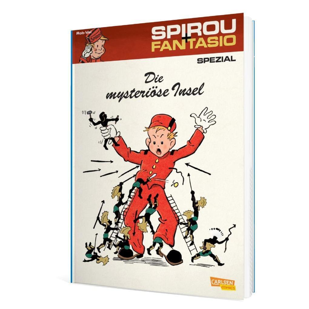 Thumbnail - Spirou & Fantasio Spezial 14: Die Mysteriöse Insel | Rob-vel, Davine |
