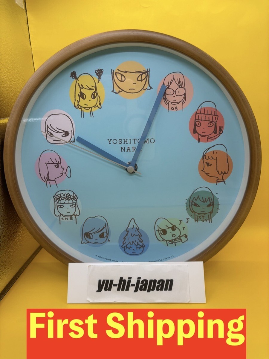 Yoshitomo Nara「Y.N. CLOCK」Wall Clock with box Exhibition