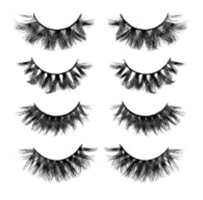 Mink Lashes Fluffy Eye Lashes Natural Eyelashes 8D Mink Lashes Pack Fluffy False