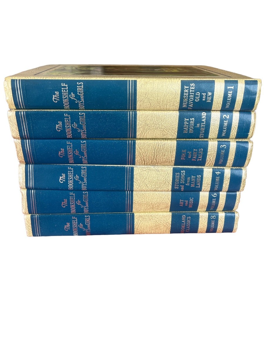 1970 The Bookshelf for Boys and Girls 6 Volumes | eBay