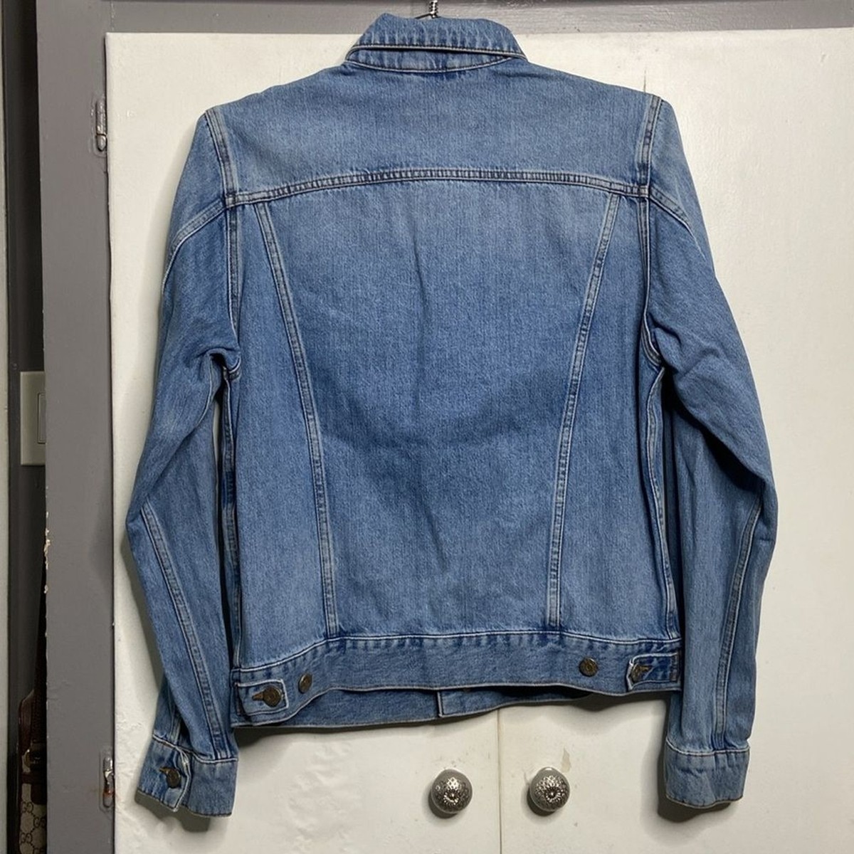 acne studios men Jam LT Vintage denim trucker jacket 52 XL 100