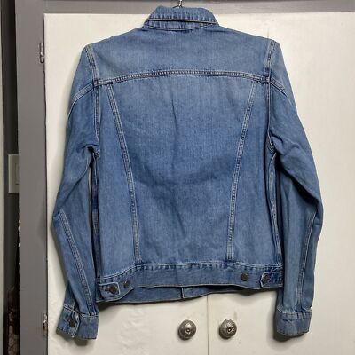 acne studios men Jam LT Vintage denim trucker jacket 52 XL 100