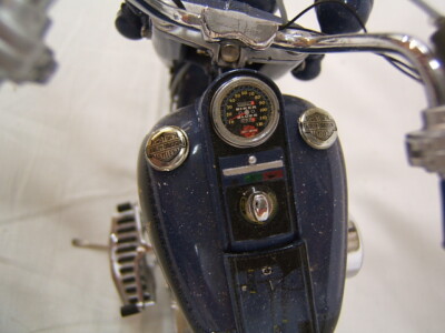 Franklin Mint Harley Davidson Biker Blues w/Tags 1:10 Scale 9 1/2