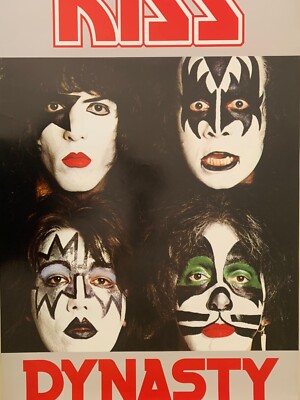 KISS, DYNASTY, AUTHENTIC LICENSED 2007 POSTER, LAST ONE | eBay