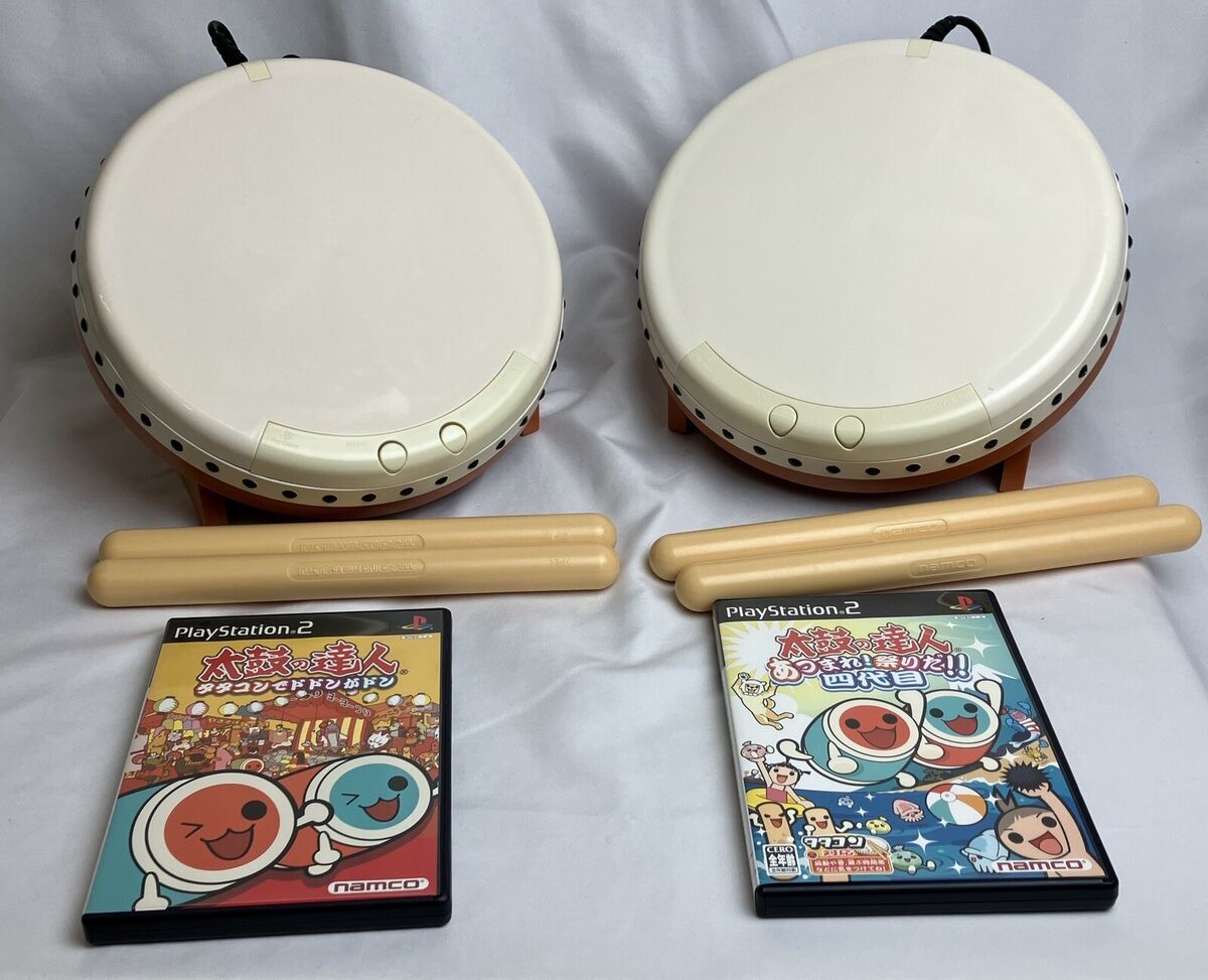 TAIKO NO TATSUJIN Drum Master Namco PS2 PlayStation 2 Japan TAIKO NO TATSUJIN Drum Master Namco PS2 PlayStation 2 Japan